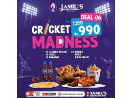 Jamil's Restaurant Cricket Deal 6 For Rs.990/-image-1684